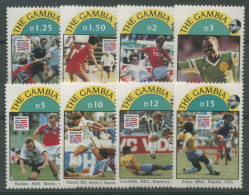 Gambia 1993 Fußball-WM'94 USA 1769/76 Postfrisch - Gambie (1965-...)