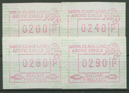 Finnland ATM 1994 SANTA CLAUS LAND ARCTIC CIRCLE Satz ATM 19.1 S 2 Postfrisch - Timbres De Distributeurs [ATM]