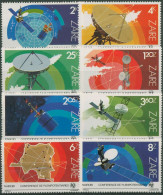 Kongo - Zaire 1983 Intern. Fernmeldeunion UIT Satelliten 822/29 Postfrisch - Unused Stamps