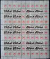DDR Markenheftchenbogen 1985 SOZPHILEX '85 MHB 18 Postfrisch - Postzegelboekjes
