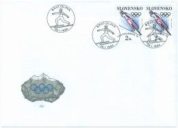 FDC 26 Slovakia Olympic Games Lillehammer 1994 - Invierno 1994: Lillehammer