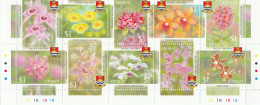 Kiribati - 2004 Orchids.Block Of 10. MNH** - Kiribati (1979-...)