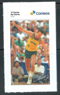 BRAZIL 2023 INSTITUTIONAL STAMP SELO INSTITUCIONAL SI 016 OSCAR SCHMIDT BASKETBALL WORD CHAMPION - Personalized Stamps