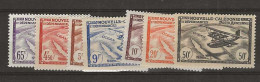 1938 MNH Nouvelle Caladonie Mi 207-12 Postfris** - Unused Stamps