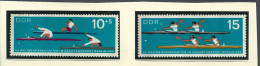 T801 - TIMBRES DDR - AVIRON - Rowing