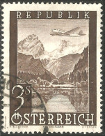 154 Austria 1947 3s Chocolat (AUT-347) - Autres & Non Classés