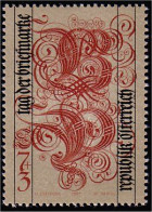154 Austria 1991 Journée Du Timbre Stamp Day MNH ** Neuf SC (AUT-282) - Giornata Del Francobollo