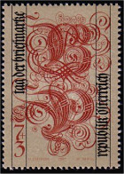 154 Austria 1991 Journée Du Timbre Stamp Day MNH ** Neuf SC (AUT-282) - Journée Du Timbre