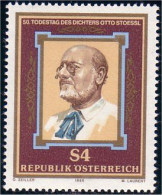 154 Austria 1986 Ecrivain Otto Stoessl Writer MNH ** Neuf SC (AUT-218) - Writers