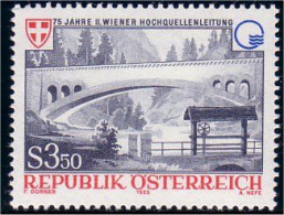 154 Austria 1985 Aqueduct Aqueduc Pont Bridge MNH ** Neuf SC (AUT-204) - Ponti