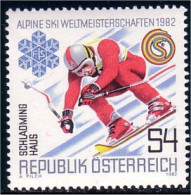 154 Austria 1982 Ski Schladming-Haus MNH ** Neuf SC (AUT-169b) - Sci