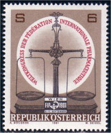 154 Austria 1981 Pharmaceutical Congress Congrès Pharmaceutique MNH ** Neuf SC (AUT-163) - Pharmacie