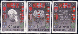 154 Austria 1968 Armoiries Coat Of Arms MNH ** Neuf SC (AUT-74a) - Sellos