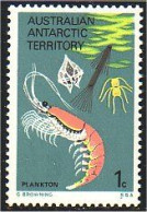 152 AAT Australian Antarctic Crevette Shrimp MNH ** Neuf SC (AAT-16b) - Crustáceos