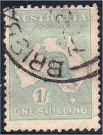 151 Australia Kangaroo 1 Sh (AUS-302) - Oblitérés