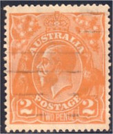 151 Australia George V 2p (AUS-299) - Oblitérés