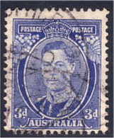 151 Australia George VI 3d (AUS-282) - Used Stamps
