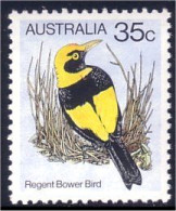 151 Australia Oiseau Regent Bower Bird MNH ** Neuf SC (AUS-189b) - Zwaluwen