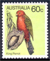 151 Australia Oiseau King Parrot Bird MNH ** Neuf SC (AUS-191) - Papagayos