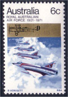 151 Australia Mirage Jet Fighters DH-9A Avion Airplane Flugzeug Aereo  MNH ** Neuf SC (AUS-160b) - Flugzeuge