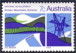 151 Australia Hydro Electricity Electricité MNH ** Neuf SC (AUS-146c) - Elettricità