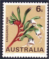 151 Australia 6c Kangaroo Paw Flower MNH ** Neuf SC (AUS-121a) - Nuevos