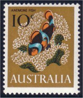 151 Australia 10c Anémone Fish MNH ** Neuf SC (AUS-109b) - Schalentiere