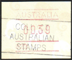 151 Australia Cameleon 39c ATM Frama Label Vignette (AUS-68) - Gebraucht