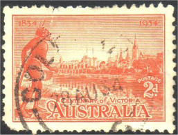 151 Australia Tribesman 2d (AUS-18) - Oblitérés