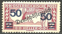 154 Austria 1921 Mercury Mercure Newspaper Journaux MNH ** Neuf SC (AUT-496) - Zeitungsmarken