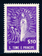 S. Tomé Príncipe - 1948 - Our Lady Of Fatima - MNH - St. Thomas & Prince