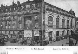 PARIS LE PETIT JOURNAL RUE LAFAYETTE ET RUE CADET - Paris (09)