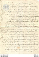 DOCUMENT 1886 PAPIER SPECIAL POUR LES HUISSIERS - Historische Dokumente