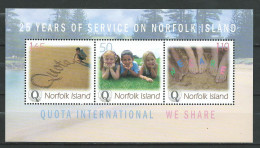 Norfolk Island - 2004 The 25th Anniversary Of The Organization "Quota International" Of Norfolk.  MNH** - Norfolk Island