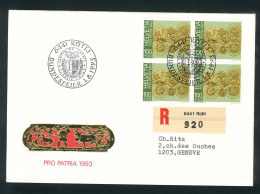 Bundesfeier - Pro Patria 1993 - 01 08 1993 - 6441 Rütli - Bundesfeier 002/50 - Storia Postale