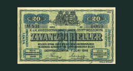 # # # Banknote KGL OSTFFYASSZONYFA (PoW) 20 Heller 1916 UNC # # # - Oesterreich