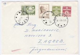 1970 Soeby DENMARK  To YUGOSLAVIA Cover Stamps - Brieven En Documenten