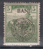 Romania Overprint On Hungary Stamps Occupation Transylvania 1919 Mi#28 I Mint Hinged - Transilvania