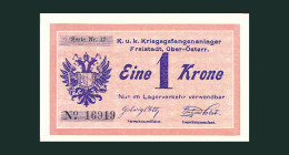 # # # Banknote Kriegsgefangenenlager Freistadt (POW-Camp) 1 Krone # # # - Oesterreich