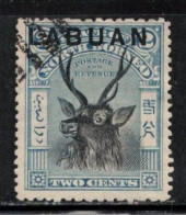 LABUAN Scott # 73 Used - North Borneo Stamp Overprinted - Autres & Non Classés