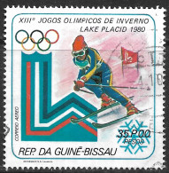 GUINE BISSAU – 1979 Winter Olympic Games 35P00 Used Stamp - Guinea-Bissau