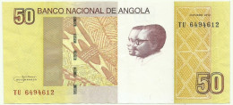 Angola - 50 Kwanzas - 2012 - Pick: 152 - Série TU - José Eduardo Dos Santos E Agostinho Neto - Angola
