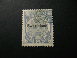 Swaziland - 1889 6d (SG 6) - Used Definitive Stamp - Swaziland (...-1967)
