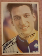 Autographe Original Peter Möhlmann Rabobank 2002 - Cycling