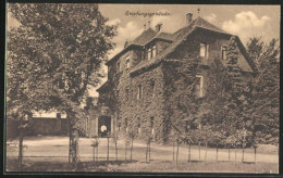 AK Coswig I. Sa., Empfangsgebäude Der Heilstätte Lindenhof  - Coswig