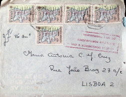 1962 Angola Carta Enviada Para Lisboa - Angola