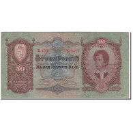 Billet, Hongrie, 50 Pengö, 1932-10-01, KM:99, TB+ - Hungary