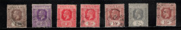 LEEWARD ISLANDS Scott # 61//68 Used - KGV Short Set - Leeward  Islands