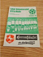 Old Sport Brochure - Soccer WM 1970 - Altri & Non Classificati