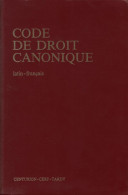 CODE DE DROIT CANONIQUE (LATIN-FRANÇAIS) ÉD. CENTURION/CERF/TARDY 1984 - Recht